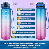 1 LTR Motivational Water Bottle