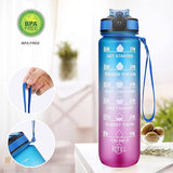 1 LTR Motivational Water Bottle