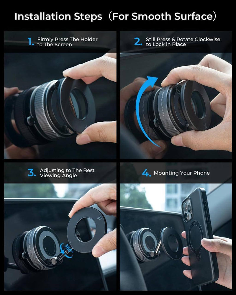 Magnetic Phone Holder | 360° Vaccum Magnetic Phones Holder |